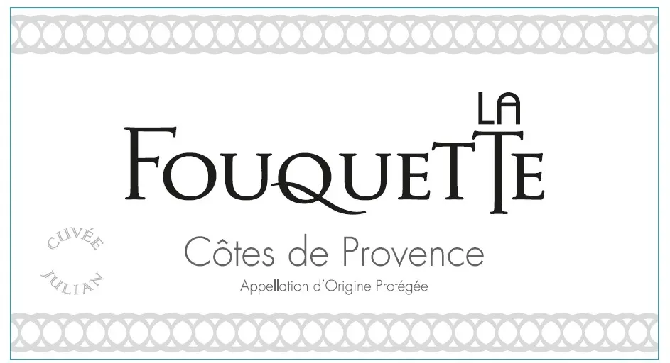 La Fouquette Cotes de Provence rose front label
