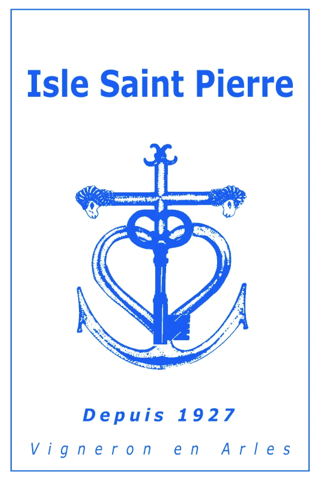 Isle Saint Pierre front label