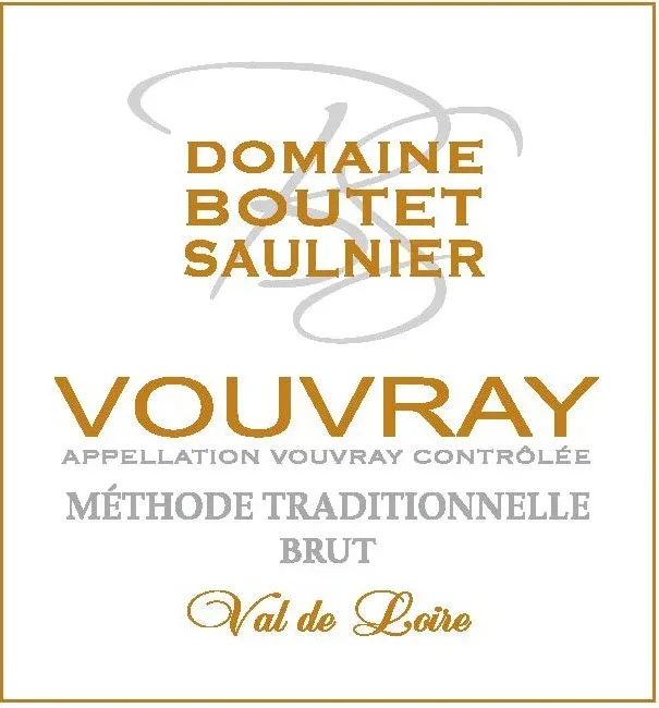 Domaine Boutet Saulnier Vouvray Methode Traditionelle Brut front label