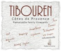 Ramatuelle Family Vineyards Tibouren Cotes de Provence label