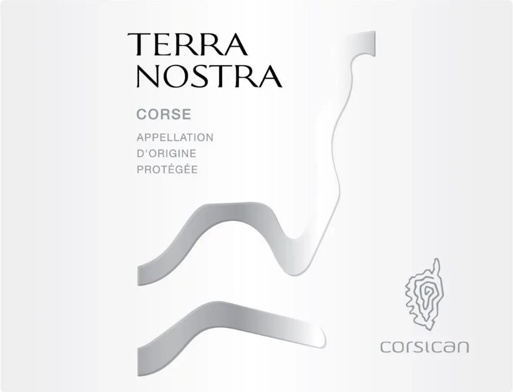 Terra Nostra Corse front label