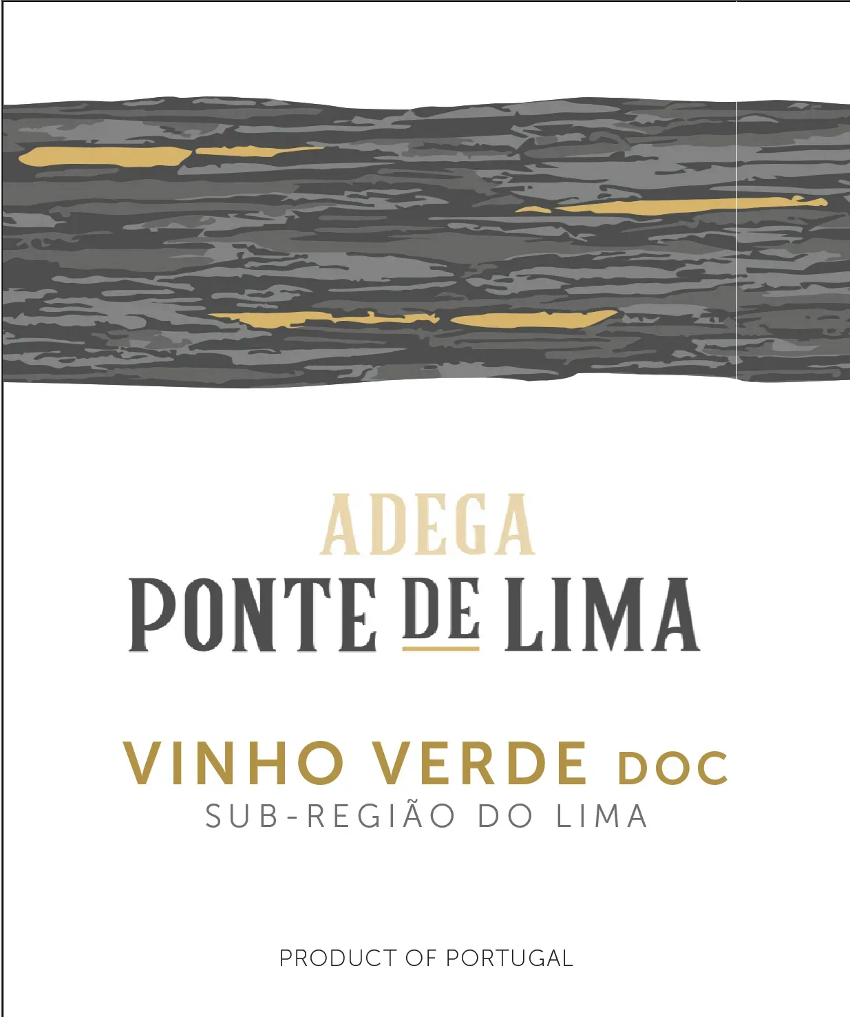Adega Ponte de Lima Alvarinho front label